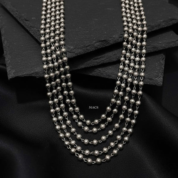 Layered Silver Necklace